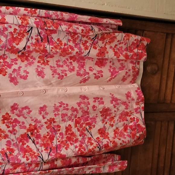 Talbots cherry blossom cardigan - Picture 3 of 5